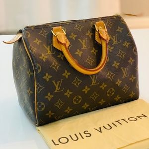 ❌SOLD❌100% Auth Louis Vuitton Speedy 25 Monogram